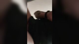 Stunning milf showing her pooping ass