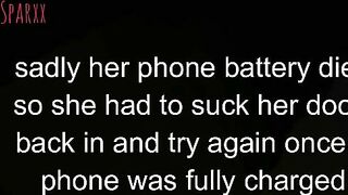 Big thick booty lady poop closeup