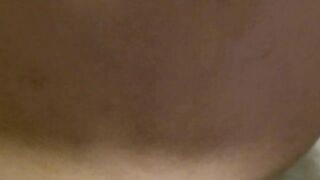 Amateur scat fuck in the bathroom