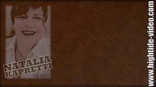 BBW lady training skinny lesbians in scat sex