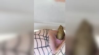 Wife poops POV at home