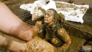 Bettys gangbang in hard cowshit