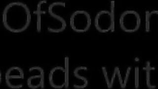 Masked sexy chubby wife sucking dirty cock