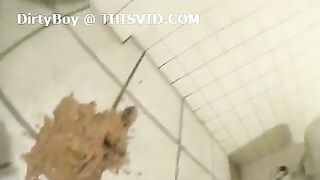 Diarrhea BOMB from cute Japanese gal