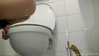 Explosive Mess in the toilet