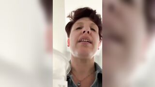 Ginger's long messy poop eating