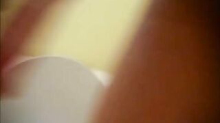 Tasty milf shitting on the bathroom floor