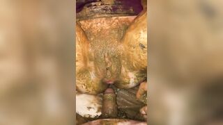 1Nasty cheeky milf taking rough banging