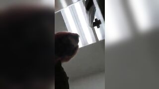 Sticky poop from cute ass