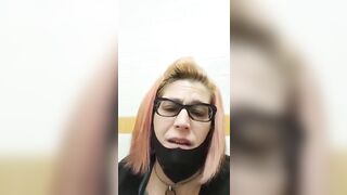 Sticky poop from cute ass