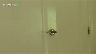 Seductive hard poop on the plate