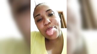 Massive tits lady teasing and pooping