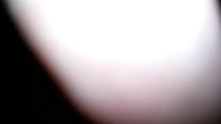 Wife giving a shit shower in closeup