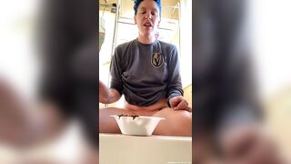 Milf with runny shit