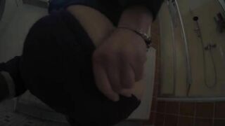 Massive hard turd from sexy ass