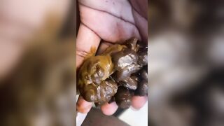 Play with her sweet shit