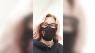 Mature milf poops hard