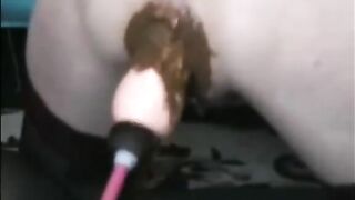 Machine fucking dirty asshole