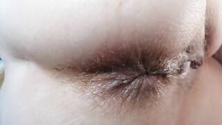 Chubby ass and tight asshole