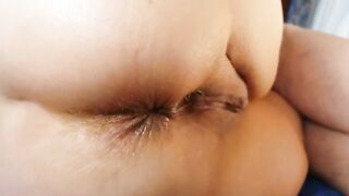 Chubby ass and tight asshole