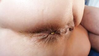 Chubby ass and tight asshole