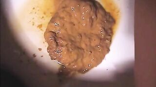 Mature lady piss and poop pov
