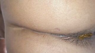 Lovely naughty milf pooping closeup