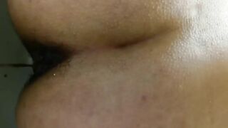 Gorgeous thick ass and pov poop