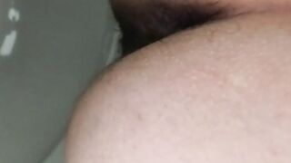 Beautiful hairy pussy and hot dark asshole