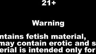 Smearing ass with shit while dildo riding