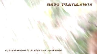 Pooping in the forest