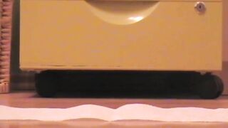 A nice smooth log in the toilet