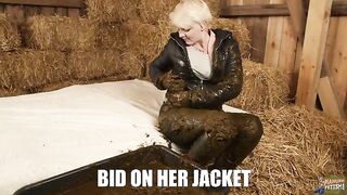 City Girl Emily clothes covered in cowshit