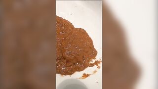 Diarrhea in the sink from sexy ass wife